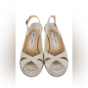 Jimmy Choo Wedge 6.5 with Dust Bag